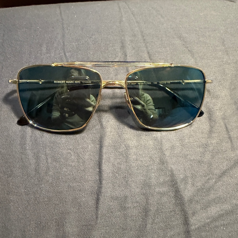 Robert Marc NYC Titanium Frame Sunglasses - Brand New